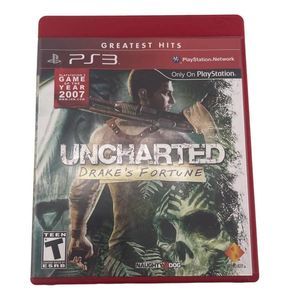 Uncharted Drakes Fortune Playstation 3 Game‎